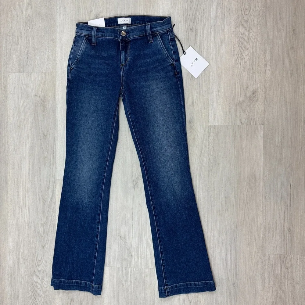 Joes Jeans The Provocateur Trouser Petite Bootcut Jeans Size 25‎ Dark Wash
